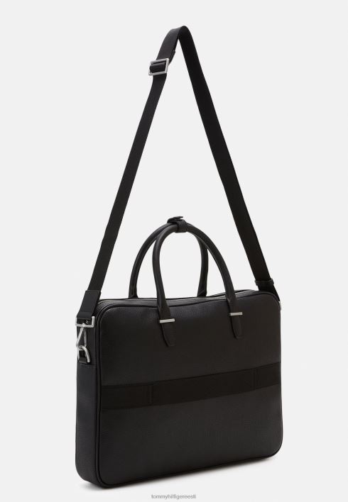kesklinna õhuke arvutikoti kohver RJV624724 must Tommy Hilfiger