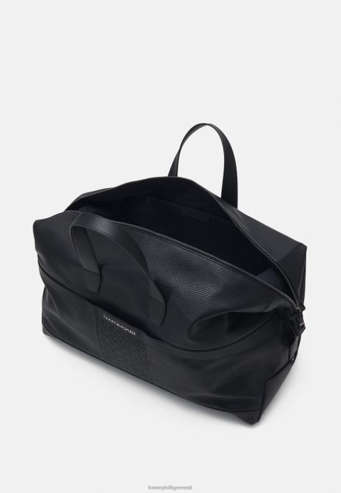 keskne duffle unisex nädalavahetusekott RJV625331 must Tommy Hilfiger