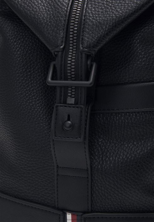 keskne duffle unisex nädalavahetusekott RJV625331 must Tommy Hilfiger