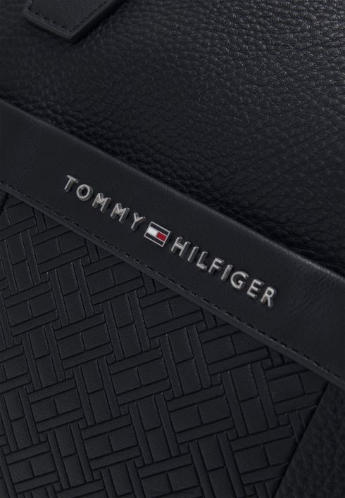 keskne duffle unisex nädalavahetusekott RJV625331 must Tommy Hilfiger