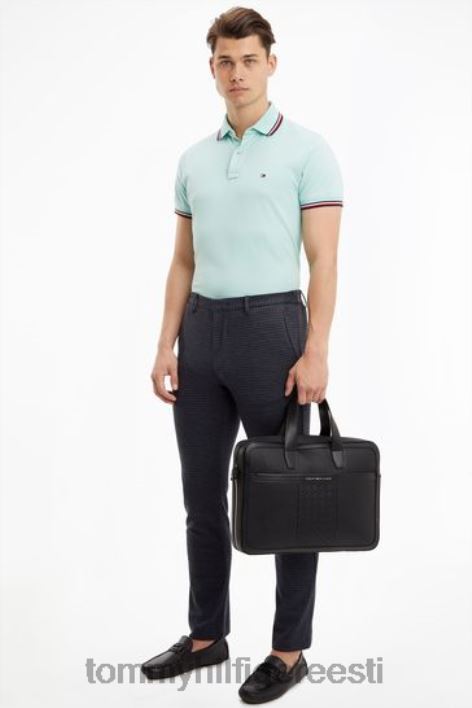 keskne õhuke arvutikott RJV623297 must Tommy Hilfiger