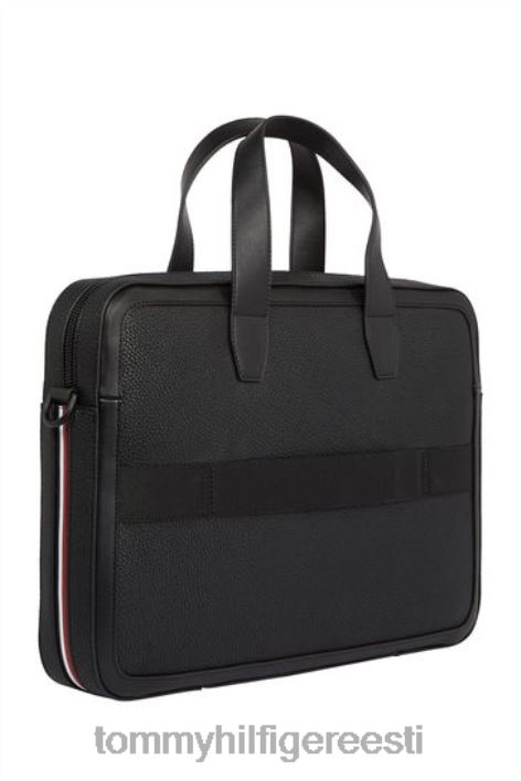 keskne õhuke arvutikott RJV623297 must Tommy Hilfiger