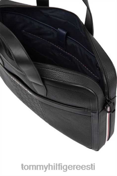 keskne õhuke arvutikott RJV623297 must Tommy Hilfiger