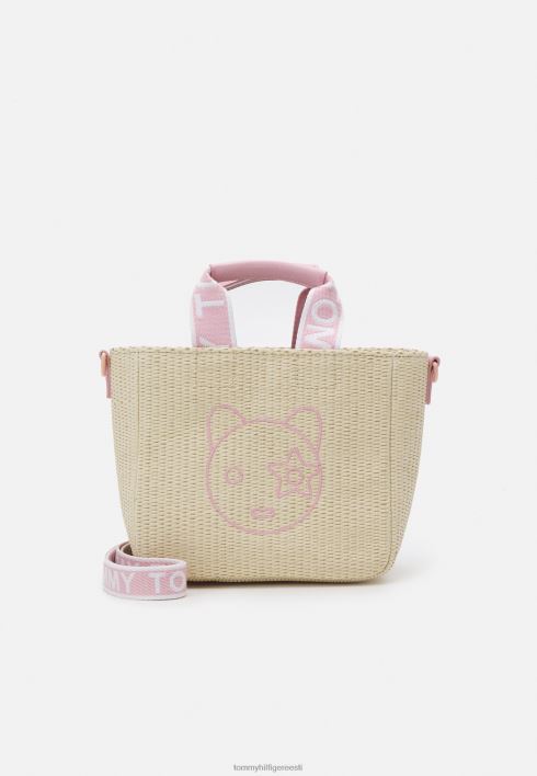 lõbus rannakott unisex üle keha RJV625678 põhk Tommy Hilfiger