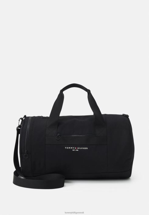 loodud duffle unisex nädalavahetusekott RJV625443 must Tommy Hilfiger