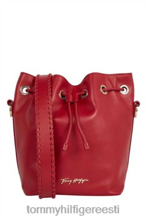 luksuslik nahast ämbrikott RJV623421 roosa Tommy Hilfiger