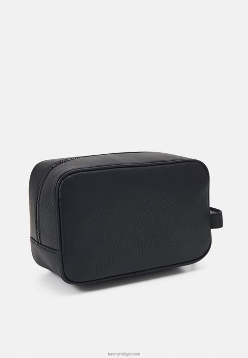 triibuline pesukott unisex reisitarvikud RJV623935 must Tommy Hilfiger