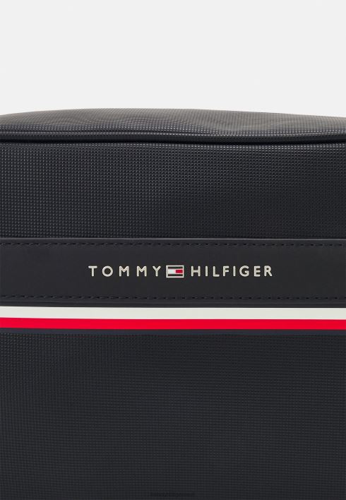 triibuline pesukott unisex reisitarvikud RJV623935 must Tommy Hilfiger