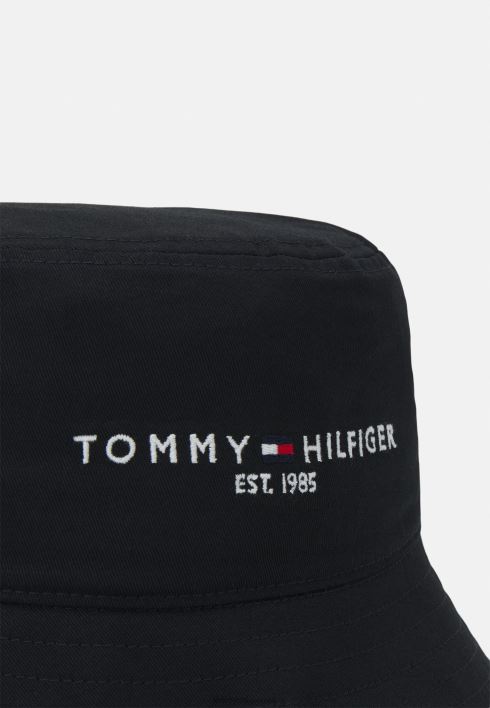 asutatud teibi ämber unisex müts RJV624732 must Tommy Hilfiger