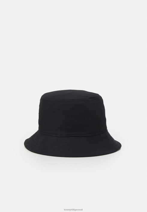 väljakujunenud laste bucket hat unisex müts RJV625406 must Tommy Hilfiger
