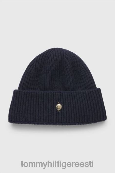 kõrgendatud nokamüts RJV623581 sinine Tommy Hilfiger