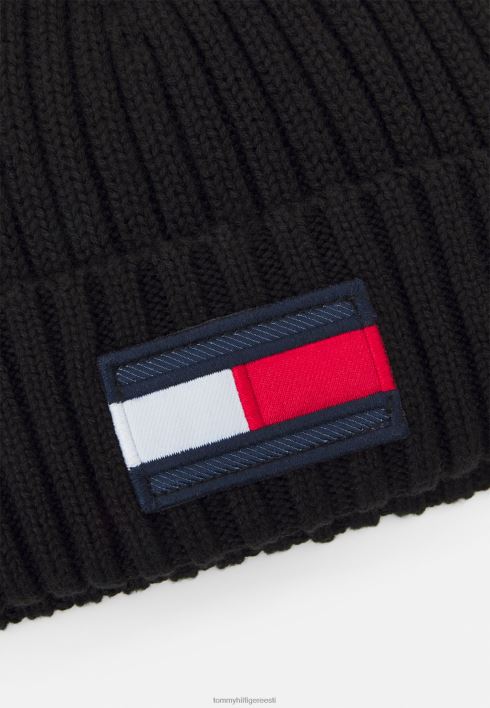 lipnik unisex nokamüts RJV625266 must Tommy Hilfiger