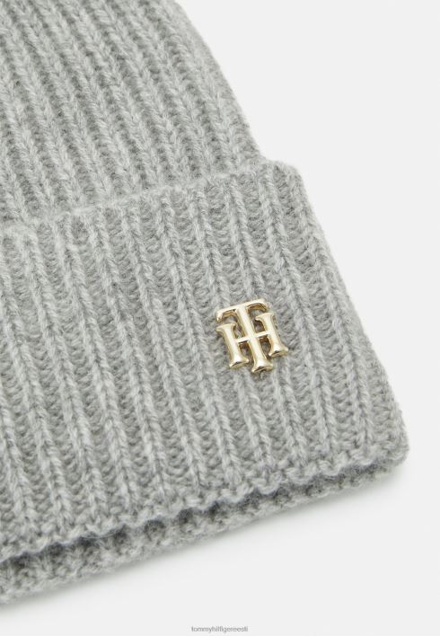 luksuslik nokamüts RJV625787 helehall kanarbik Tommy Hilfiger