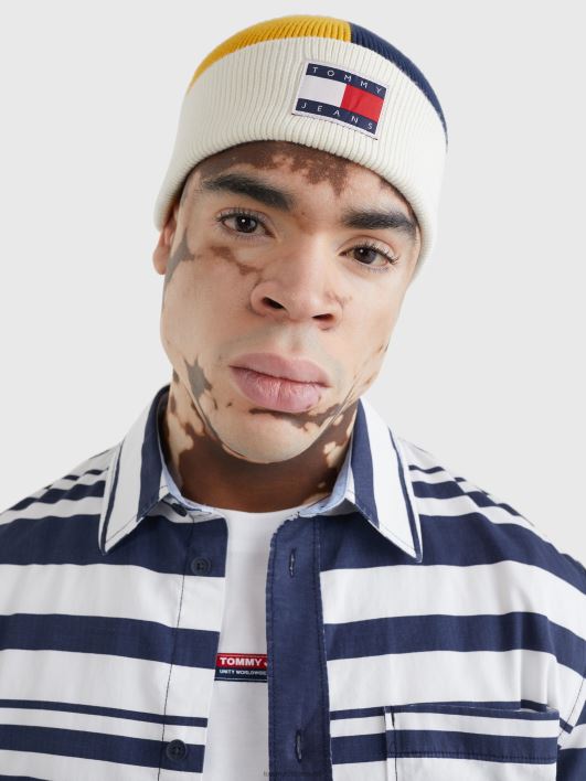 reisi lühike puuvillane nokamüts RJV621858 värviplokk Tommy Hilfiger