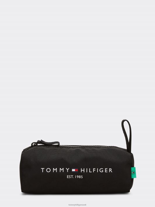 laste väljakujunenud pliiatsikarp RJV62168 must Tommy Hilfiger