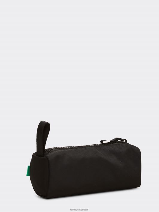 laste väljakujunenud pliiatsikarp RJV62168 must Tommy Hilfiger