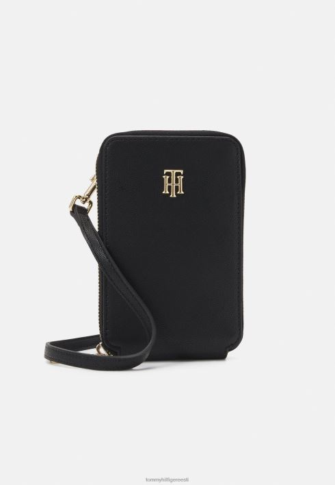 ajatu telefonikott üle kehakoti RJV624667 must Tommy Hilfiger