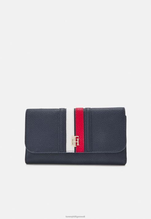 element suure klapiga rahakott RJV626492 ruumi sinine Tommy Hilfiger