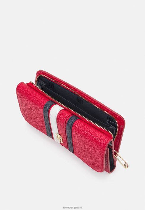 element suure klapiga rahakott RJV626536 esmane punane Tommy Hilfiger