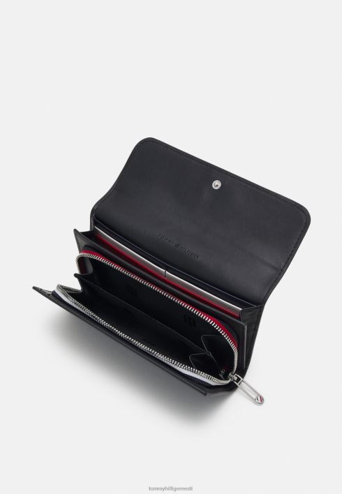element suure klapiga rahakott rahakott RJV626510 must Tommy Hilfiger