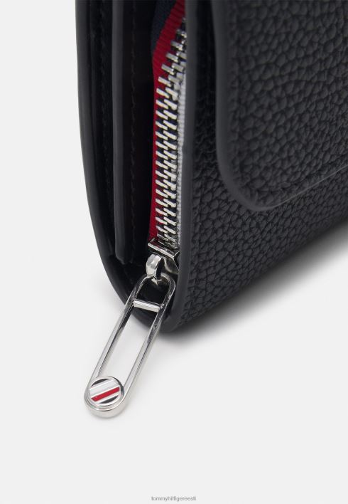 element suure klapiga rahakott rahakott RJV626510 must Tommy Hilfiger