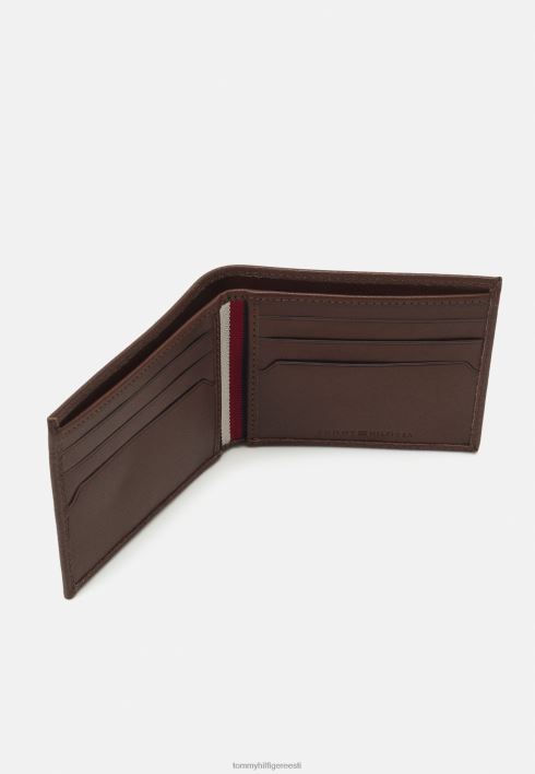 esmaklassiline mini-rahakott RJV624601 pruun Tommy Hilfiger