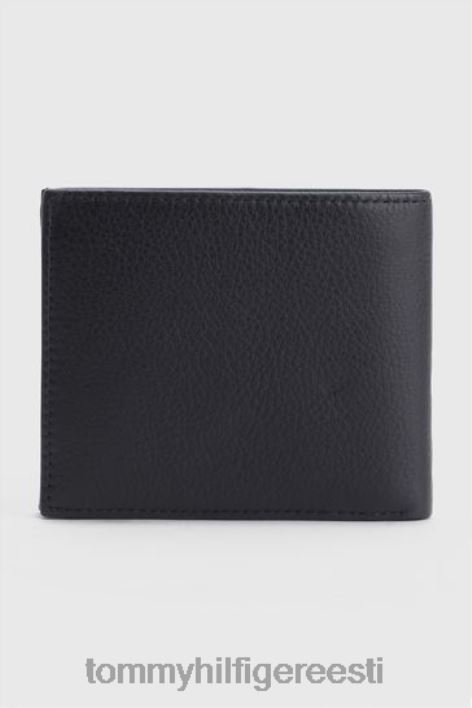 esmaklassiline nahast rahakott RJV623305 must Tommy Hilfiger