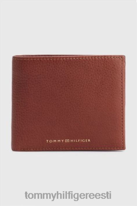 esmaklassiline nahast rahakott RJV623456 pruun Tommy Hilfiger