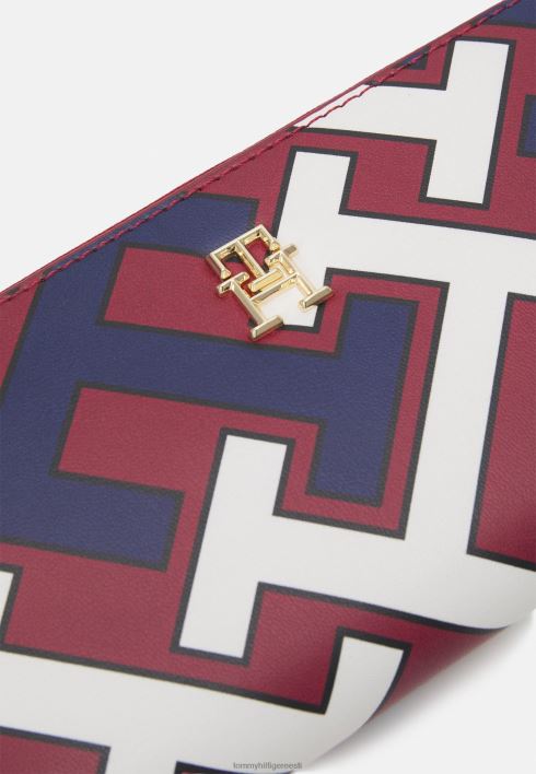 ikooniline monogrammi rahakott RJV626630 punane Tommy Hilfiger