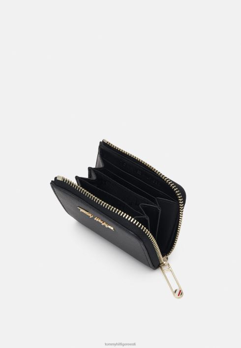 lukuga rahakotiga rõõmuhoidja RJV626528 must Tommy Hilfiger