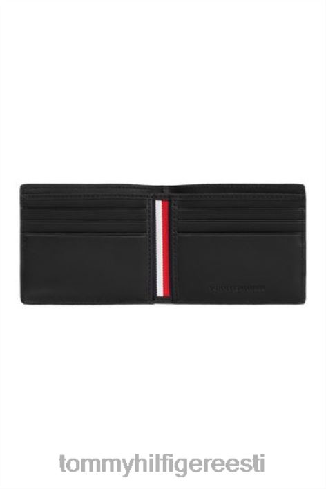 mini-linna pendelrände rahakott RJV623735 must Tommy Hilfiger