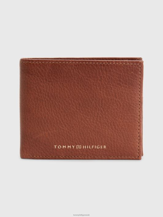 premium nahast väike rahakott RJV62905 tan Tommy Hilfiger