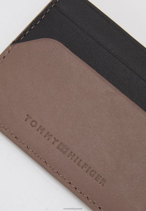 äri minihoidik unisex rahakott RJV626259 linn taupe Tommy Hilfiger