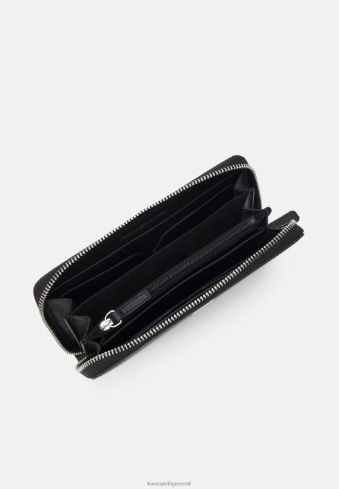 äri rahakott unisex rahakott RJV626519 must Tommy Hilfiger