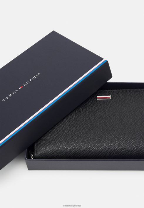 äri rahakott unisex rahakott RJV626519 must Tommy Hilfiger