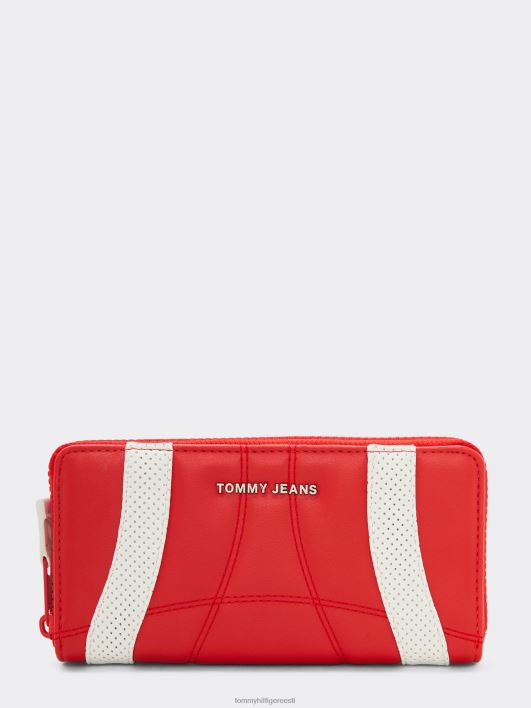 tjw femme suur rahakott RJV621960 sügav karmiinpunane Tommy Hilfiger