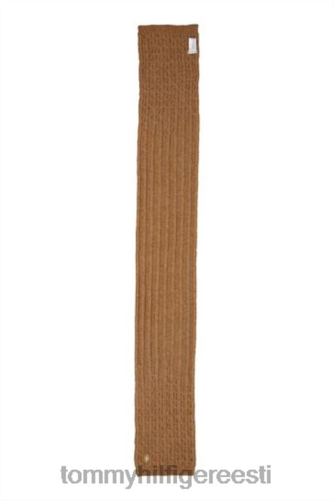 ajatu kaabliga kootud sall RJV623599 pruun Tommy Hilfiger