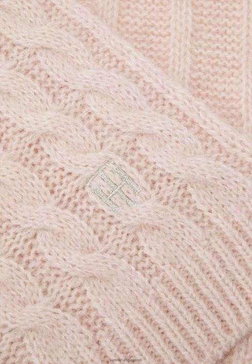 ajatu sall kaablisall RJV626011 seepia roosa Tommy Hilfiger