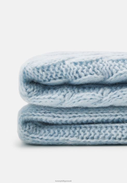 ajatu sall kaablisall RJV626302 tuuline sinine Tommy Hilfiger