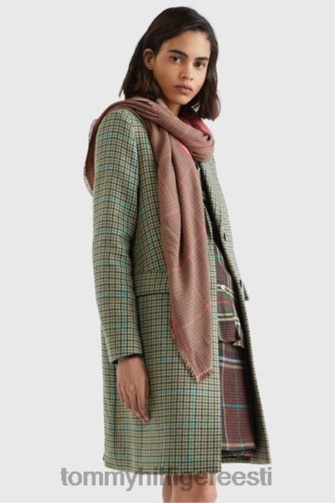 ettevalmistuskontrolli sall RJV623293 pruun Tommy Hilfiger