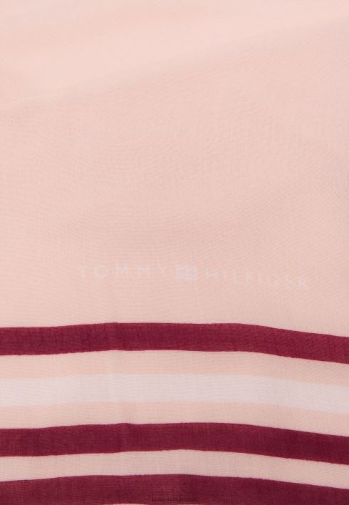 hädavajalik lipu sall sall RJV625747 seepia roosa Tommy Hilfiger