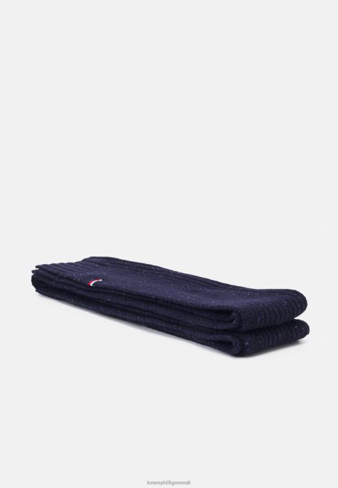 kõrgendatud oluline sall RJV625272 merevägi Tommy Hilfiger