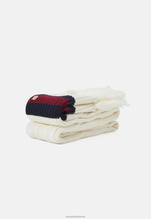 luksuslik kaablisall sall RJV626168 elevandiluust Tommy Hilfiger