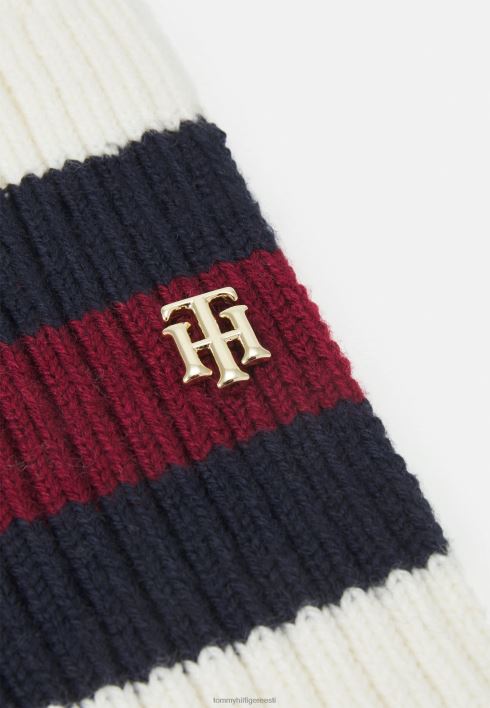 luksuslik kaablisall sall RJV626168 elevandiluust Tommy Hilfiger