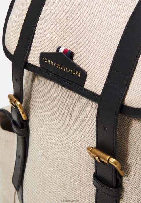 esmaklassiline klapiga seljakott unisex seljakott RJV624983 loomulik Tommy Hilfiger