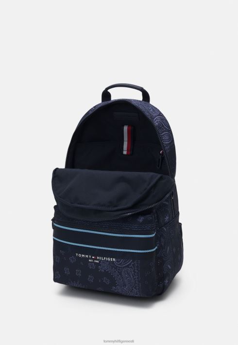 väljakujunenud seljakott bandana unisex seljakott RJV625969 tumesinine Tommy Hilfiger