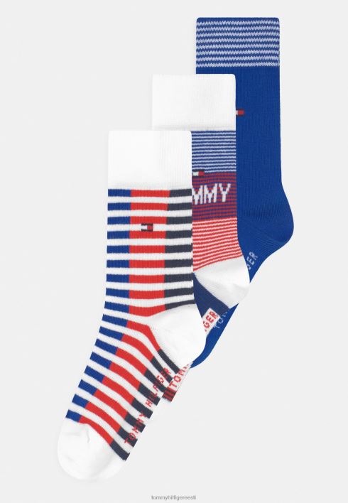 Laste kingikarp 3 pakki unisex sokid RJV628908 mitmevärviline Tommy Hilfiger