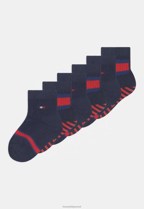 baby flag 6 pakki unisex sokid RJV626817 merevägi Tommy Hilfiger