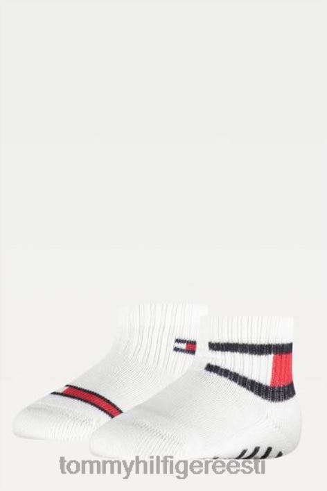 beebi sokid 2 tk RJV623282 valge Tommy Hilfiger