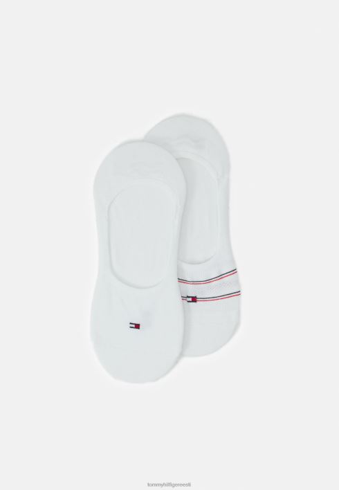 footie preppy 2 pakiga treenimissokid RJV626763 valge Tommy Hilfiger